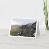 Carte Mont Snowdon, Snowdonia, Pays de Galles, Royaume-U (Devant)