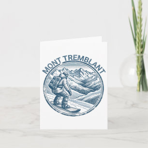 Carte Mont Tremblant Canada Snowboard Snowboard