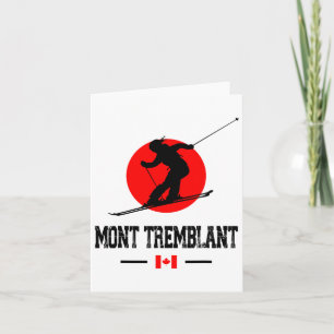 Carte Mont Tremblant Québec Canada Station de ski Sou