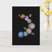 Carte Montage d'un système solaire (Fleur jaune)