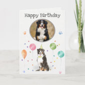 Carte Montagne Bernese pour fête d'anniversaire (Devant)