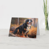 Carte Montagne bernoise en automne Feuilles automne Insp (Devant)