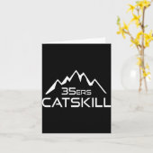 Carte Montagne Catskill 35er (Fleur jaune)