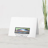 Carte Montagne de rouge de rose rouge (Dos)