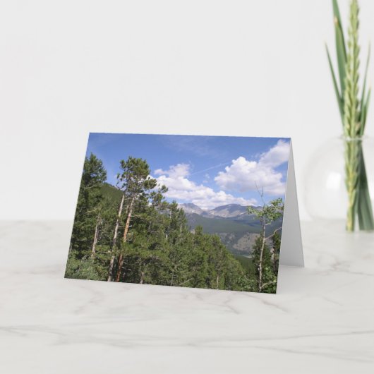 Carte Montagne des Rocheuses (Devant)