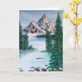 Carte Montagne froide (Fleur jaune)