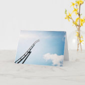 Carte Montagne russe cassée (Fleur jaune)