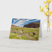 Carte Montagnes | Andes boliviennes (Fleur jaune)