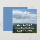 Carte Montagnes Appalaches I Shenandoah (Devant / Derrière)