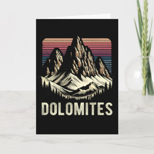 Carte Montagnes Dolomites Alpes dolomitiques Escalade Ra