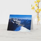 Carte Montagnes | Mont Blanc, Alpes européennes (Fleur jaune)