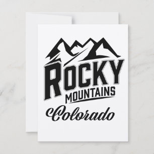 Carte Montagnes Rocheuses Colorado