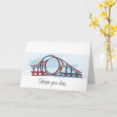 Carte Montagnes russes (Fleur jaune)