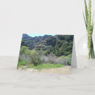 Carte Montagnes vertes