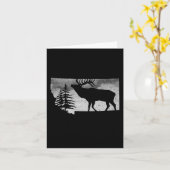 Carte Montana Elk Hunter (Fleur jaune)