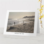 Carte Montauk, New York  (Fleur jaune)