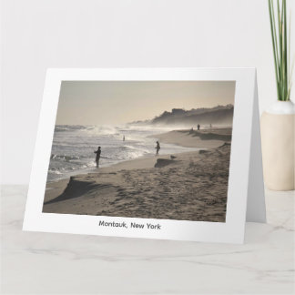 Carte Montauk, New York 