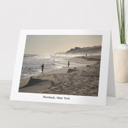 Carte Montauk, New York  (Devant)