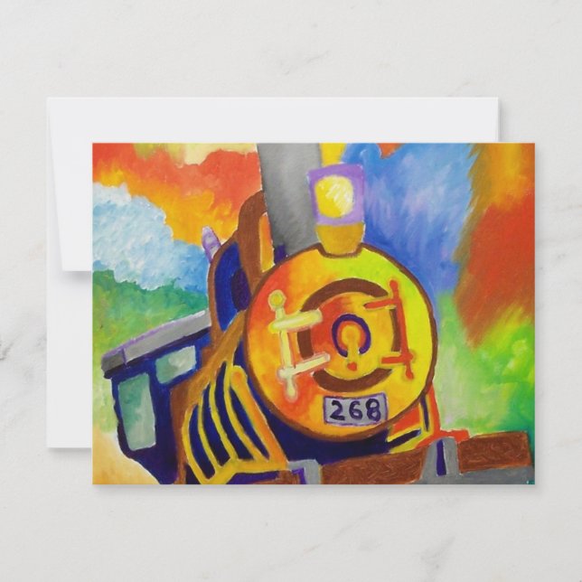 Carte Monter ce train par Piliero (Devant)