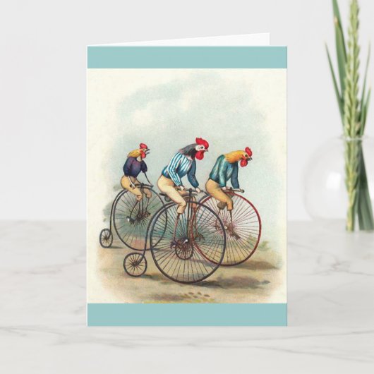 Carte Monter des coqs (Devant)