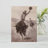 Carte Monter un taureau | Elling William Gollings (Debout devant)