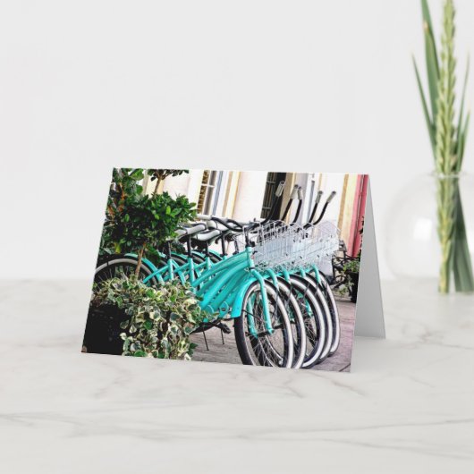 Carte montez de retour sur le vélo (Devant)