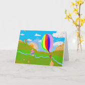 Carte Montez Et Éloignez-Vous. (Fleur jaune)