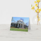 Carte monticello (Fleur jaune)