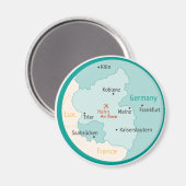 Carte montrant Hahn AB Magnet (Recto/Verso)