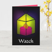 CARTE MONTRE (Fleur jaune)