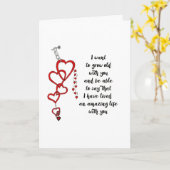 CARTE MONTREZ-VOUS TOUS MON AMOUR *CÉLÉBRER NOTRE ANNIVE (Fleur jaune)