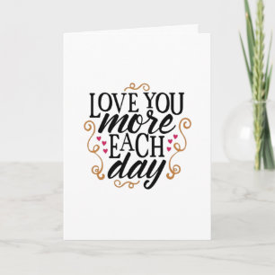 CARTE MONTREZ-VOUS TOUS MON AMOUR *CÉLÉBRER NOTRE ANNIVE