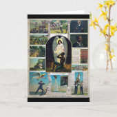 Carte Monument afro-américain, vers 1897 (Fleur jaune)