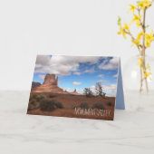 Carte Monument Valley (Fleur jaune)