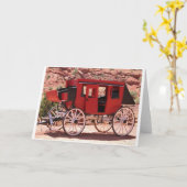 Carte Monument Valley Red Wagon (Fleur jaune)