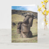 Carte Monuments | Easter Island, Chile (Fleur jaune)
