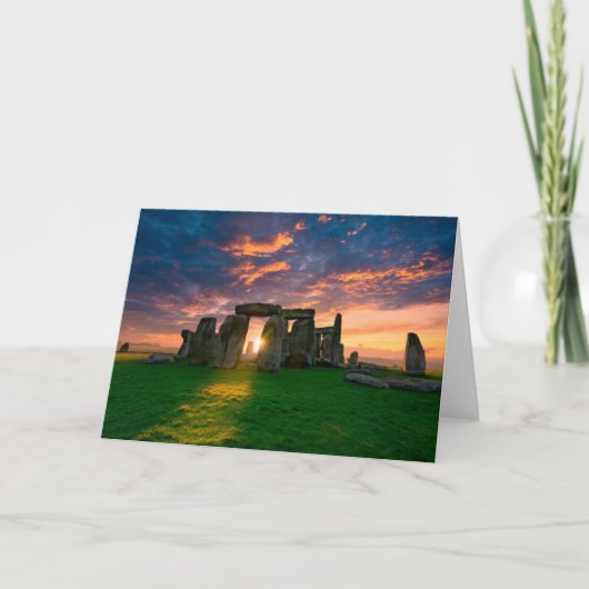 Carte Monuments | Stonhenge, Angleterre (Devant)
