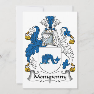 Carte Monypenny Family Crest