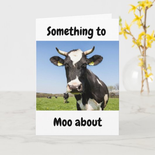 CARTE MOO À CE SUJET, VOUS ÊTES MAINTENANT UNE **AVOCATE (Fleur jaune)