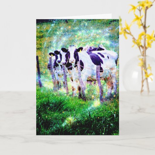 Carte Moo, Comment vas-tu ? (Fleur jaune)