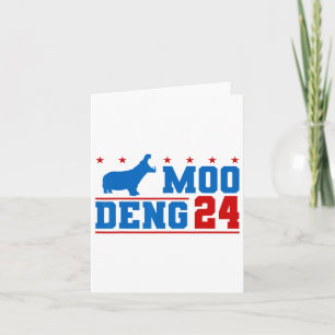 Carte Moo Deng 24 Hippo Drôle Moo Deng Zoo Hippopotame