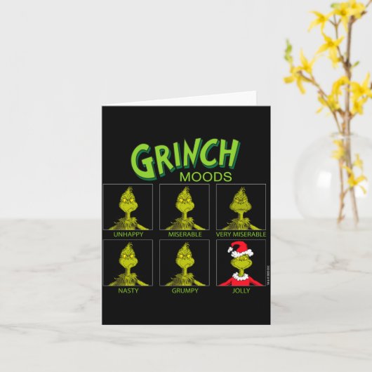 Carte Moods Chart Christmas Edition  (Fleur jaune)