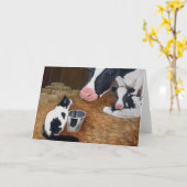 Carte Mooeow (Fleur jaune)