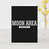 Carte Moon Area High School Hockey (Fleur jaune)