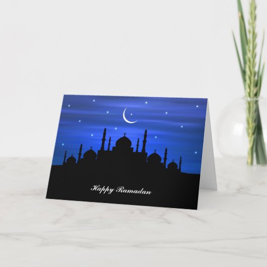 Carte Moon et Mosquée du Ramadan (Devant)