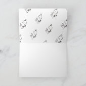 Carte Moon Lantern Festival de la moisson de la mi-autom (Intérieur)