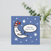 Carte Moon & Stars Sleepover Party Anniversaire Invitati (Debout devant)