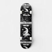 Carte Moon Tarot Skateboard (Recto)