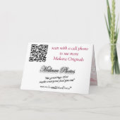 Carte Moonflower Vision 2-personnaliser toute occasion (Dos)