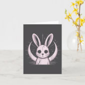 Carte Moonlight Bunny Nge Alt Rabbit Horror Witch Moon C (Fleur jaune)